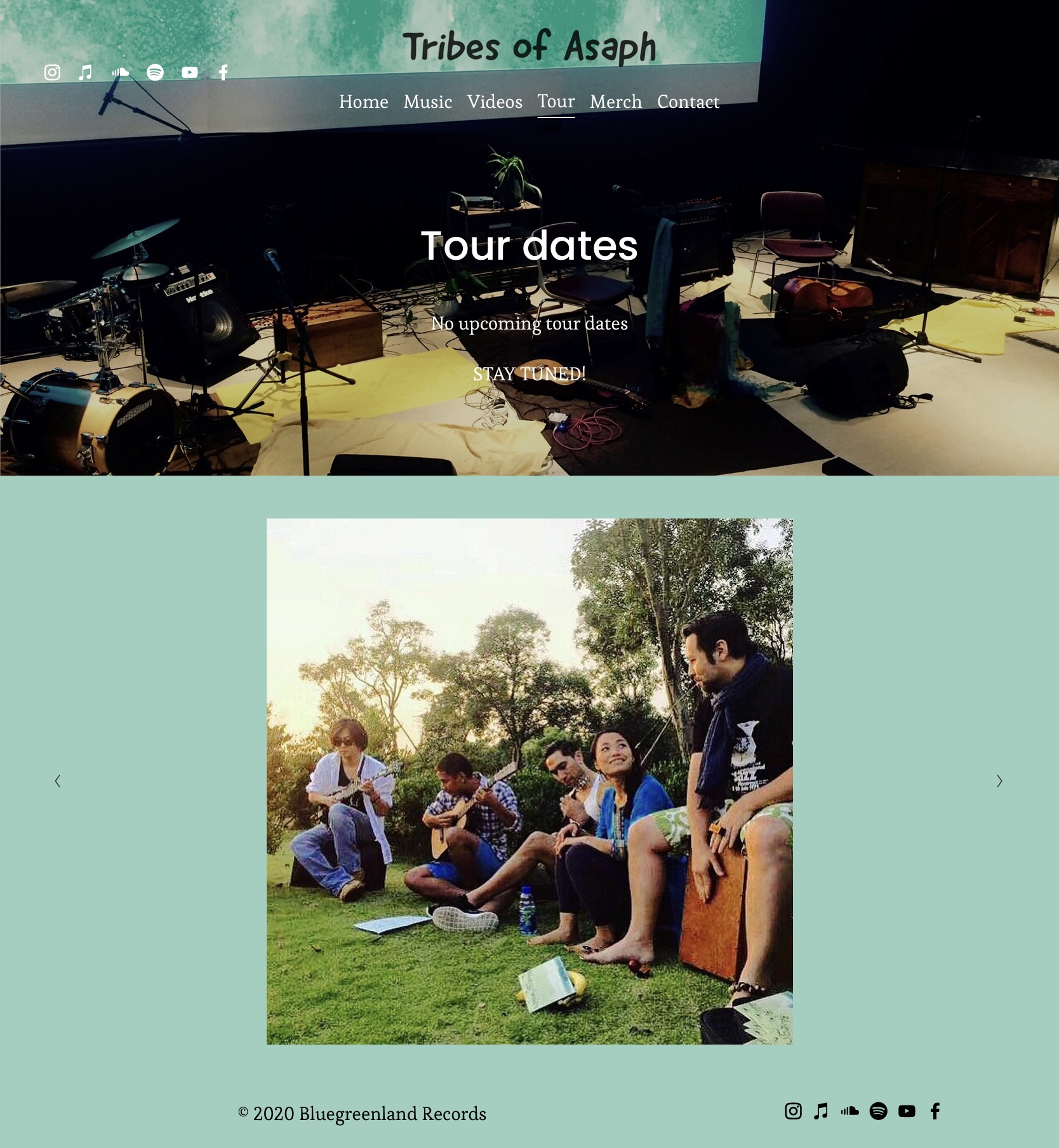 Tribes of Asaph - Tour