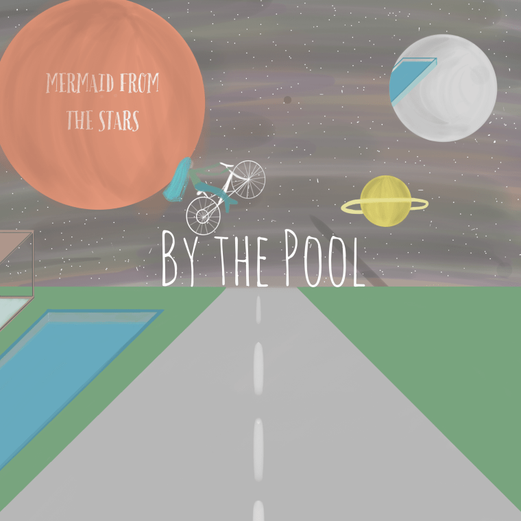 Mermaid From The Stars - By The Pool